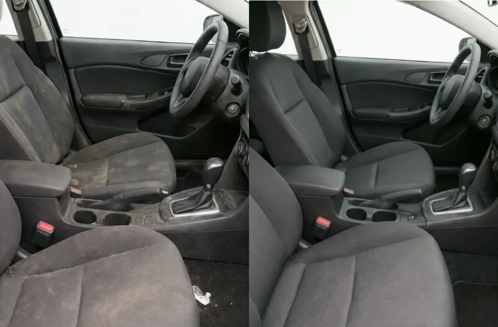 auto po praniu tapicerki